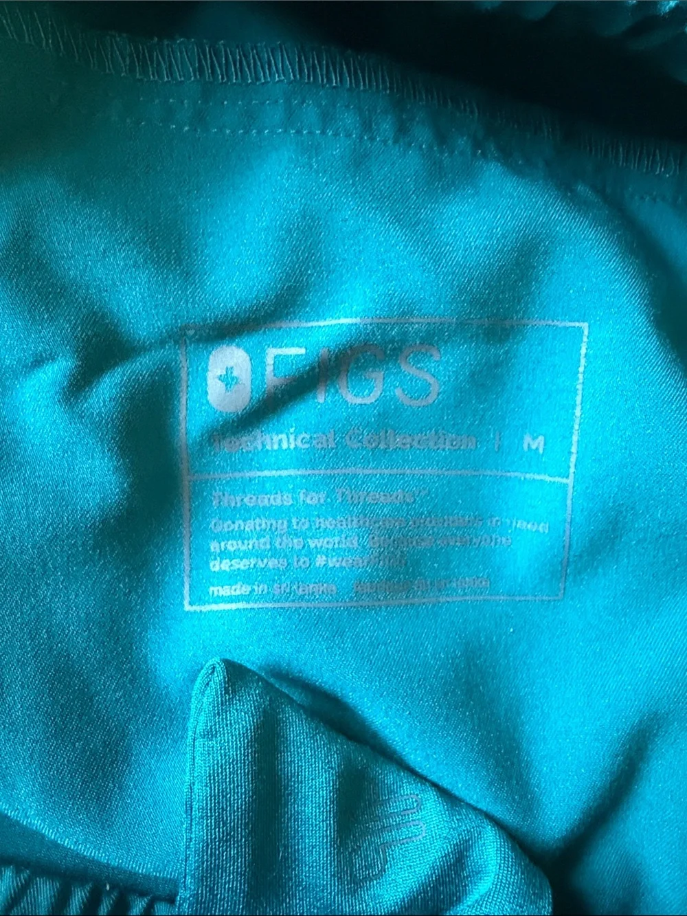 Figs Teal men's Jogger Scrubs
